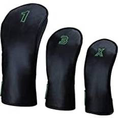 Big Max Golf Accessories Big Max Golf Headcover Set Black-Lime