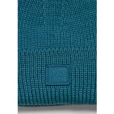 Laine Bonnets Urban Classics Bonnet en laine tricotée - Bleu