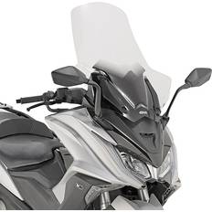 Transparent Accessoires de moto Givi Pare-brise scooter Kymco AK 550 (2017 à 2019) Noir