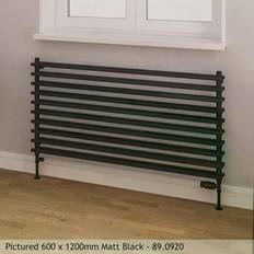 Water Radiators Eastbrook Murano Horizontal Designer Radiator 600mm X 1400mm