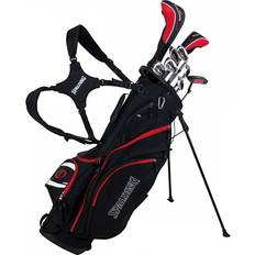 Spalding Tour 2 Right Hand Graphite/Steel Stand Bag