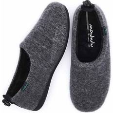 Moshulu 'Hornbeam' Textile Slippers Charcoal