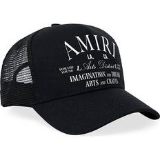 Amiri Black 'Arts District' Trucker Cap BLACK UNI