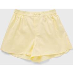 Giallo Pigiama Hay Outline Pyjama Shorts Men - Yellow