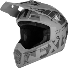FXR Clutch Stealth Crosshjälm Stål Vuxen