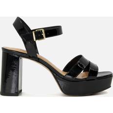 Dune London Sandaalit Dune London Molten Leather Mid-Platform Sandals Black