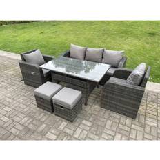 Garden & Outdoor Furniture Fimous Dark PE Set