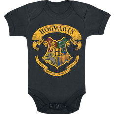 Svarta Bodys Barnkläder Harry Potter Body av Barn Hogwarts Crest svart