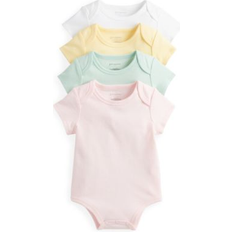 Babies Bodysuits Children's Clothing First Impressions Baby Girls Bodysuits, Pack of 4, Created for Macy's Blush Pink Blush Pink