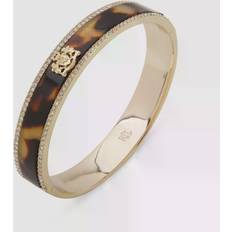 Glass Bracelets Lauren Ralph Lauren Women's LRL Tort crest Bangle Brown