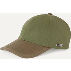 Brune - Dame Capser Sealskinz Marham Waterproof Men's Oiled Canvas Cap Olive/Brown Men's HAT