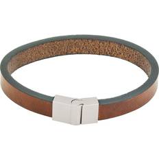 Edblad Bruna Armband Edblad Lewis Bracelet Leather Brown