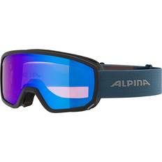 Alpina Dame Skibriller Alpina Damen Skibrille/Snowboardbrille Scarabeo MM Blau