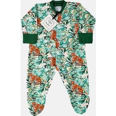 Green Jumpsuits Children's Clothing Babygrow Jungle Green 9-12