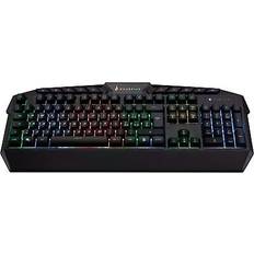 Verbatim SureFire KingPin RGB Gaming Multimedia Keyboard QWERTY