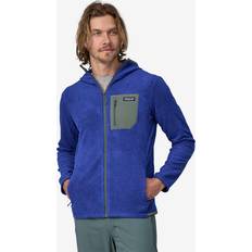 Patagonia r1 air full zip hoody blau grau