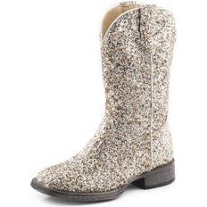 Gold Boots Children's Shoes Roper Childs Glitter Galore Boots Gold