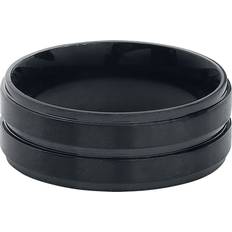 Herre - XL Ringe Etnox Ring Basic Double Black Herrer sort