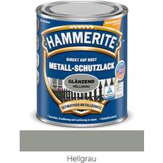 Hammerite Grå - Metalmaling - Udendørs maling Hammerite metallschutz-lack glänzend art. 5087581 Metallfarbe Grau 0.25L