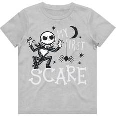 Kinderbekleidung Nightmare Before Christmas First Scare T-Shirt - Grau