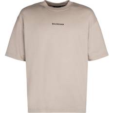 Balenciaga Uomo Top Balenciaga T-shirt In Jersey Di Cotone Effetto Vintage