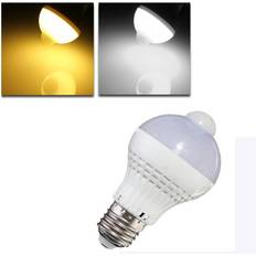 E27 LED Bulb 5W SMD 2835 18 Pure White/Warm White Motion Control PIR Sensor Globe Light Lamp AC 220V