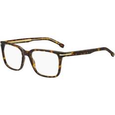 HUGO BOSS Glasses HUGO BOSS 1602 086 Including Lenses Square Glasses Male Havana