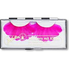 Rosa Mascara Feder Wimpern Pink Karnevals Make Up