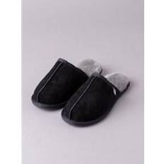 Laced Slides Lakeland Leather Sheepskin Sliders Black