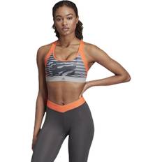 Adidas Reggiseni Adidas Drst AI Bra - Orange/Grey Female