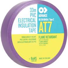 Advance AT7 25mm 33m Puple pvc Insulating Tape