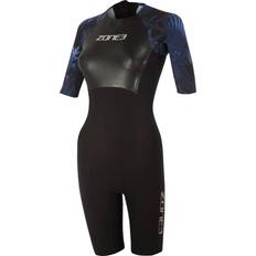 Silicone Wetsuits Zone3 Shortsleeve Swimskin Women's Black/blue