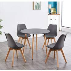 Wood Dining Sets Kosy Koala Round Tulip Dining Set