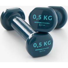 Domyos Fitness 0.5kg Dumbbells Twin-pack Navy Dark