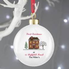 Studio Personalised Cosy Christmas Bauble