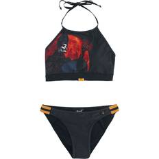 Polyester Bikinisett Ghost Bikinisett EMP Signature Collection til Damer svart-oransje