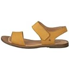 Sandalen El Naturalista Damen Nf30 Tulip Peeptoe Sandalen Curry Curry