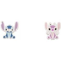 Disney Joyería Disney Silver Lilo And Angel Stud Earrings F6746