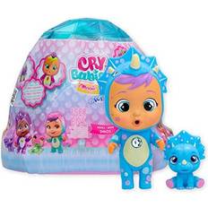 CRY BABIES MAGIC TEARS Icy World Dinos Surprise Collectible dinosaur Doll that Cries Real Tears and its Pet Toy for kids 3 Years