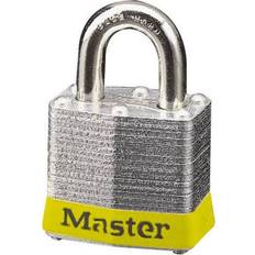 White Padlocks Master Lock 3 Yellow Safety Keyed Alike 3KAYLW