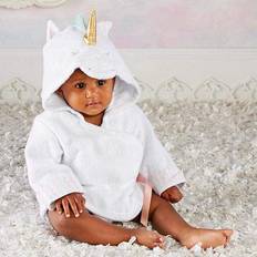 Babies Bath Robes Baby Aspen Simply Enchanted Unicorn Hooded Spa Robe Personalization Available