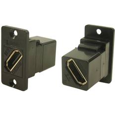 Cables Cliff CP30688 HDMI Adapter Socket Built-In Black 1 pcs