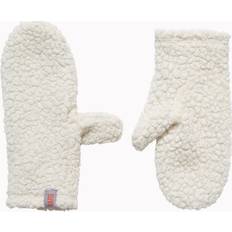 Genbrugsmaterialer - Unisex Vanter Varg Unisex Wool Mittens, S/M, Off White