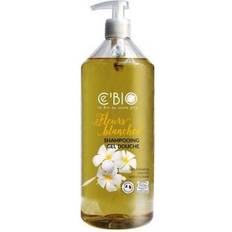 C'BIO duschschampo vita blommor 1000ml