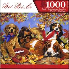 Jigsaw Puzzles Quickdraw 1000 Piece Animal Jigsaw Puzzles For Adults Dogs & Puppies