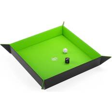 Gamegenic Magnetic Dice Tray Square Black/Green