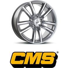 Bilfelger CMS 4x alufelgen c27 skoda octavia iii 5e 18 zoll felgen racing silber 7.5J