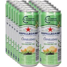 San Pellegrino Creazioni Citrus & Darjeeling Tee Kalorienarme Limonade Kalorien pro Dose