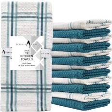 Penguin Home 100% Cotton Kitchen Tea Pack Turquoise