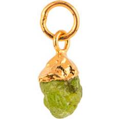 Peridoter Smykker House of Vincent Fødselssten Vedhæng, August Green/Gold